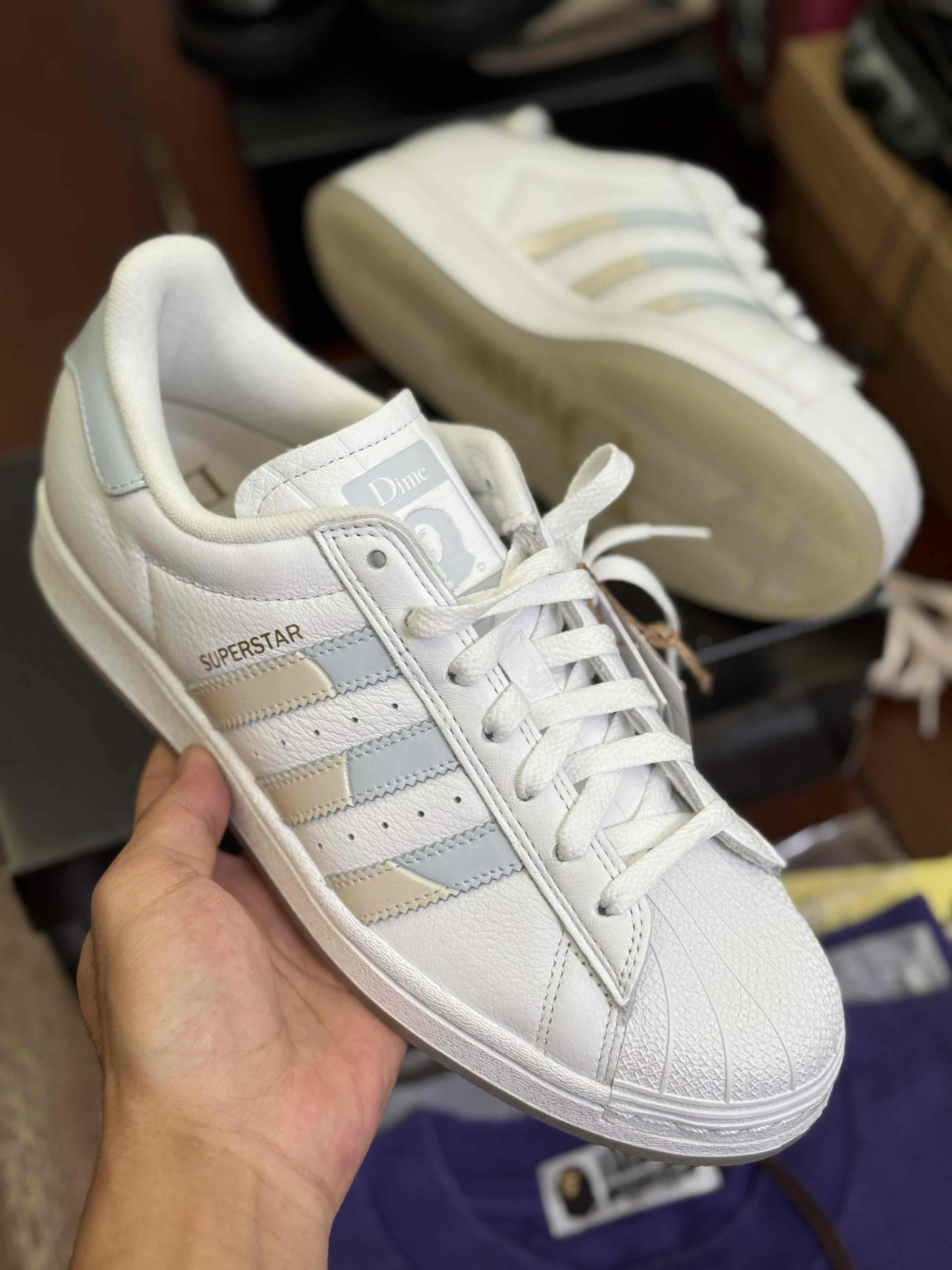 Dime x adidas Superstar ADV 'White Halo Blue' FZ6002 Dime x adidas Superstar ADV 'White Halo Blue' FZ6002